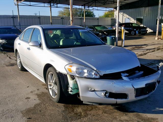 2G1WC5EM8A1145392 - 2010 CHEVROLET IMPALA LTZ SILVER photo 1