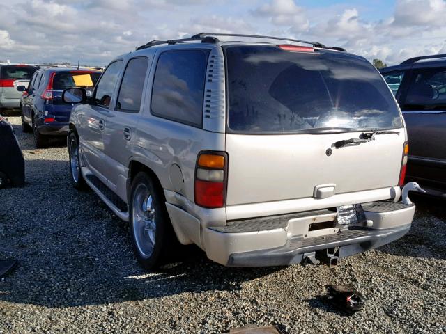 1GKEK63UX4J241876 - 2004 GMC YUKON DENA BEIGE photo 3