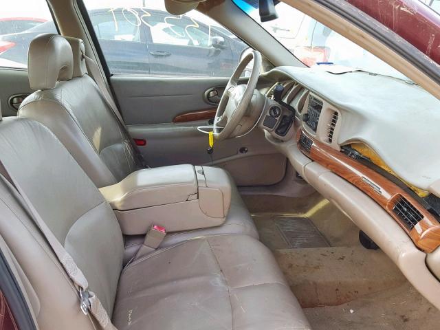 1G4HP54K63U206780 - 2003 BUICK LESABRE CU BURGUNDY photo 5