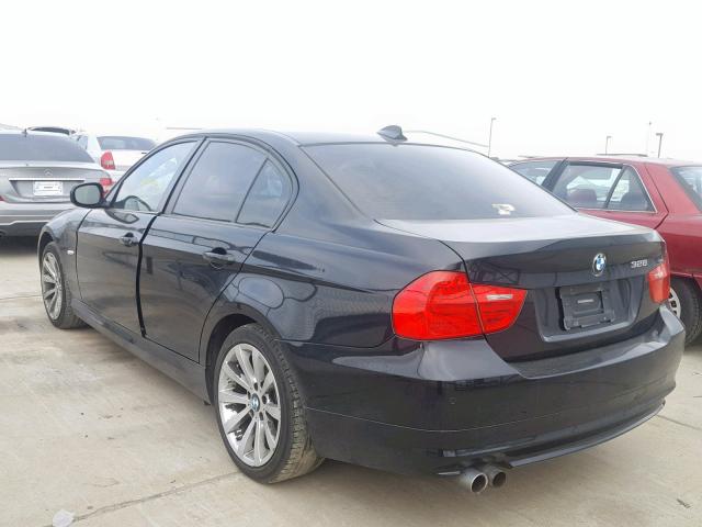 WBAPH5C54BA442835 - 2011 BMW 328 I SULE BLACK photo 3