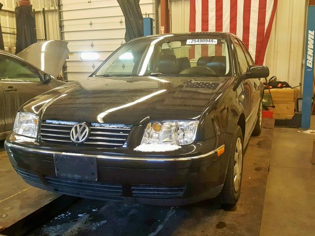 3VWRK69M05M017716 - 2005 VOLKSWAGEN JETTA GL BLACK photo 2