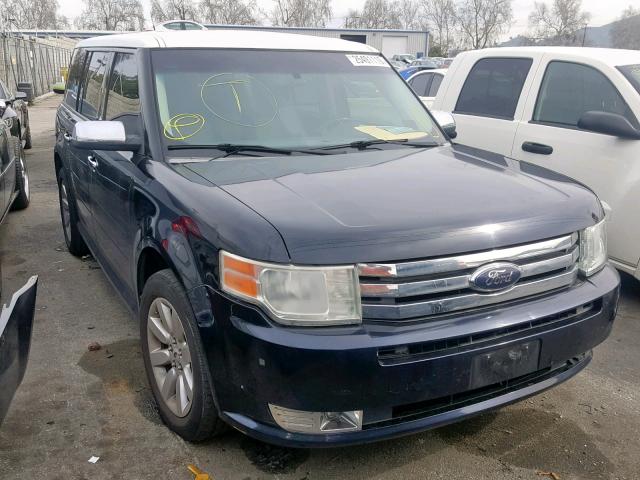 2FMDK51C09BA80585 - 2009 FORD FLEX SE BLUE photo 1