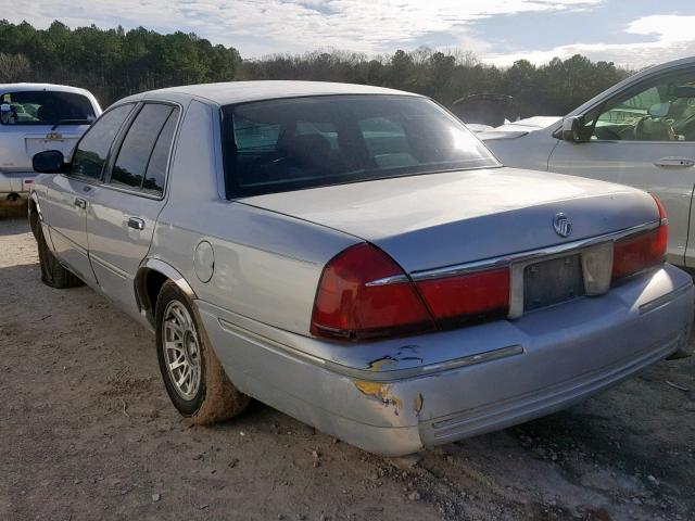 2MEFM75W7YX643011 - 2000 MERCURY GRAND MARQ GRAY photo 3