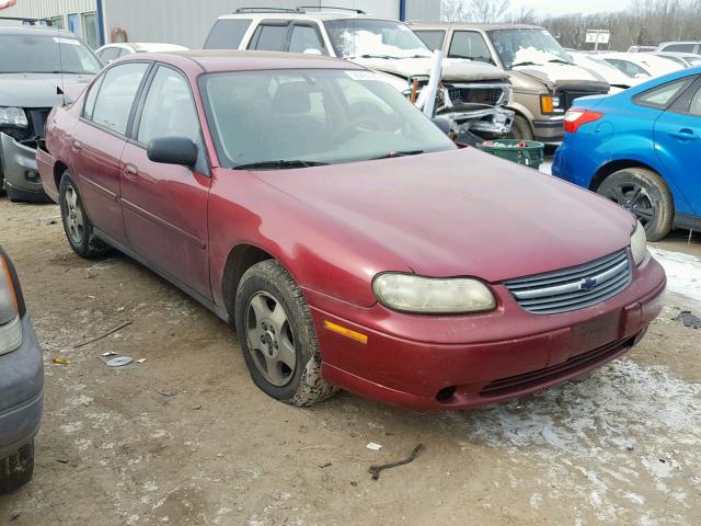 1G1ND52F85M229947 - 2005 CHEVROLET CLASSIC MAROON photo 1