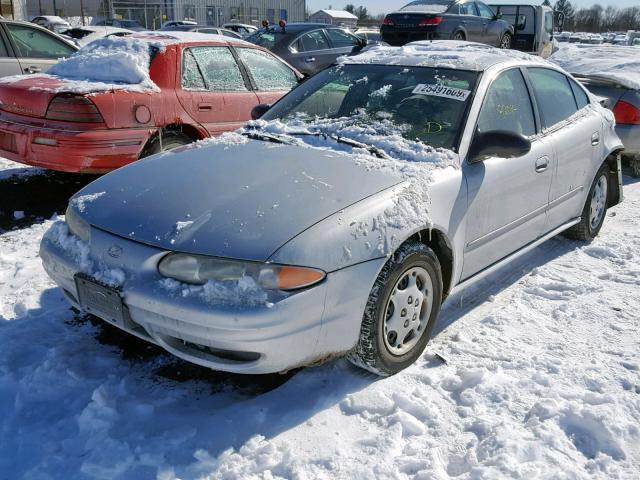 1G3NL52F53C298530 - 2003 OLDSMOBILE ALERO GL SILVER photo 2