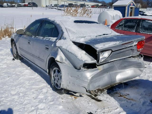 1G3NL52F53C298530 - 2003 OLDSMOBILE ALERO GL SILVER photo 3