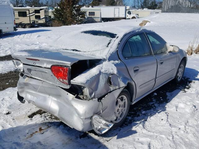 1G3NL52F53C298530 - 2003 OLDSMOBILE ALERO GL SILVER photo 4