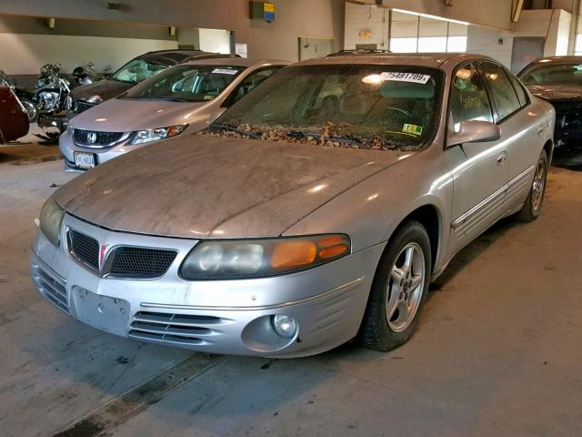 1G2HX54K2Y4210034 - 2000 PONTIAC BONNEVILLE SILVER photo 2