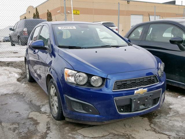 1G1JA6EH9C4199672 - 2012 CHEVROLET SONIC LS 蓝色 照片 1