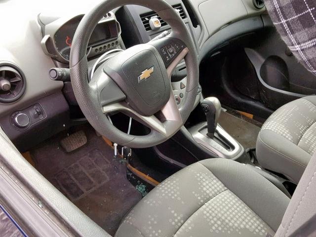 1G1JA6EH9C4199672 - 2012 CHEVROLET SONIC LS 蓝色 照片 5