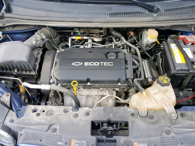 1G1JA6EH9C4199672 - 2012 CHEVROLET SONIC LS 蓝色 照片 7