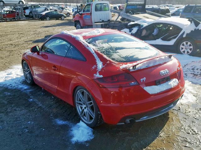 TRUDD38J881021338 - 2008 AUDI TT 3.2 QUA RED photo 3