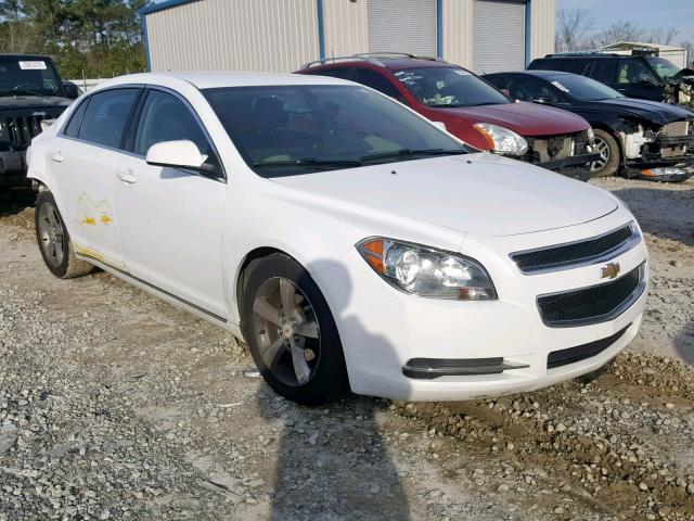 1G1ZC5E12BF129380 - 2011 CHEVROLET MALIBU 1LT WHITE photo 1