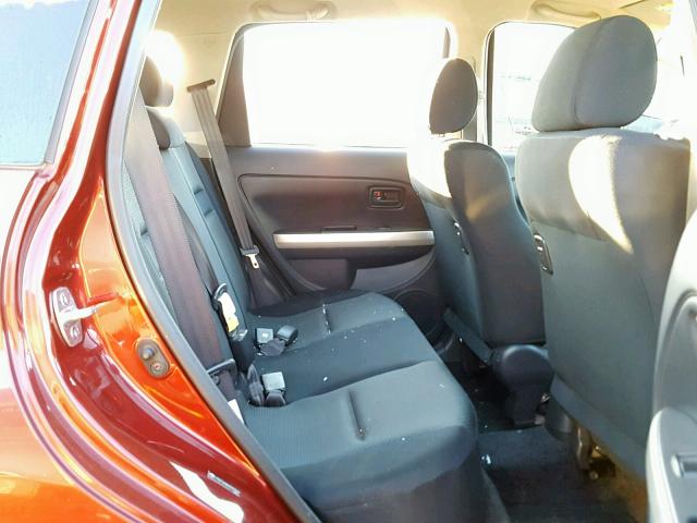 JTKKT604X65002509 - 2006 TOYOTA SCION XA RED photo 6