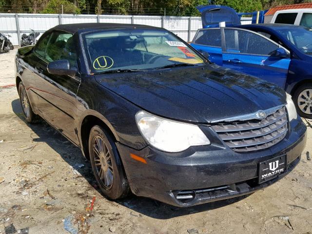 1C3LC55R68N248295 - 2008 CHRYSLER SEBRING TO BLACK photo 1