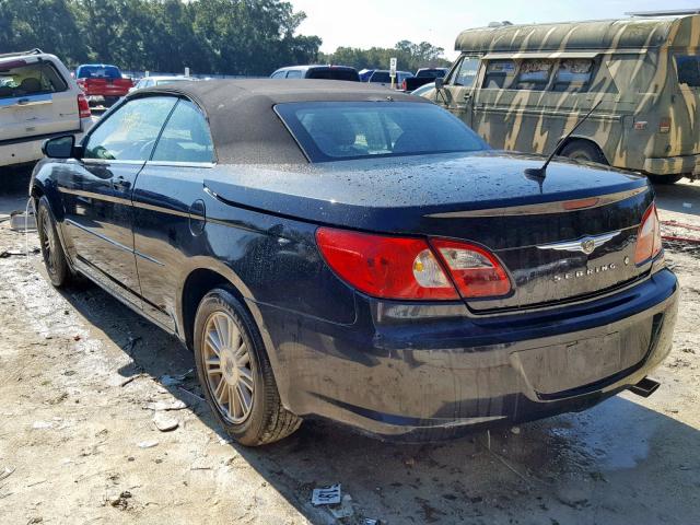 1C3LC55R68N248295 - 2008 CHRYSLER SEBRING TO BLACK photo 3