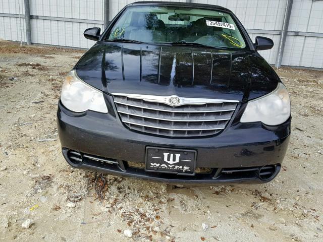 1C3LC55R68N248295 - 2008 CHRYSLER SEBRING TO BLACK photo 9