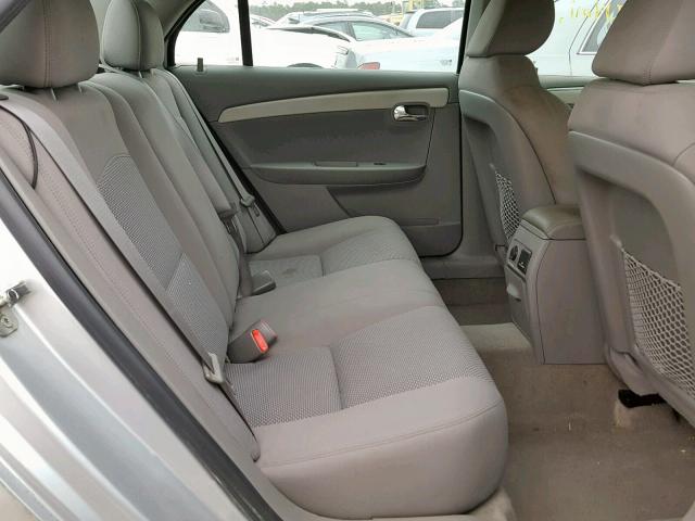 1G1ZC5EU4CF360938 - 2012 CHEVROLET MALIBU 1LT 银色 照片 6