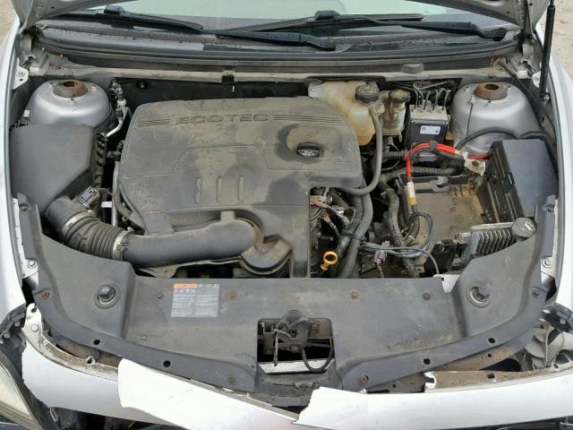 1G1ZC5EU4CF360938 - 2012 CHEVROLET MALIBU 1LT 银色 照片 7