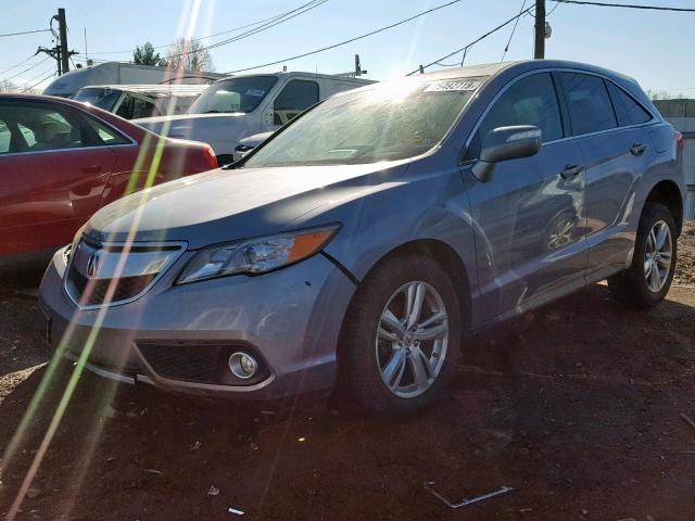 5J8TB4H56EL010375 - 2014 ACURA RDX TECHNO BLUE photo 2