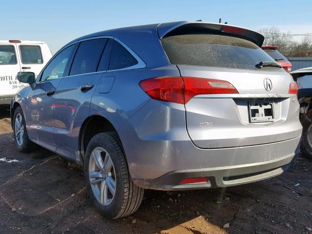 5J8TB4H56EL010375 - 2014 ACURA RDX TECHNO BLUE photo 3