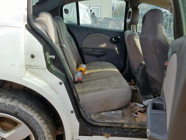 1G8AZ55F46Z139292 - 2006 SATURN ION LEVEL WHITE photo 6
