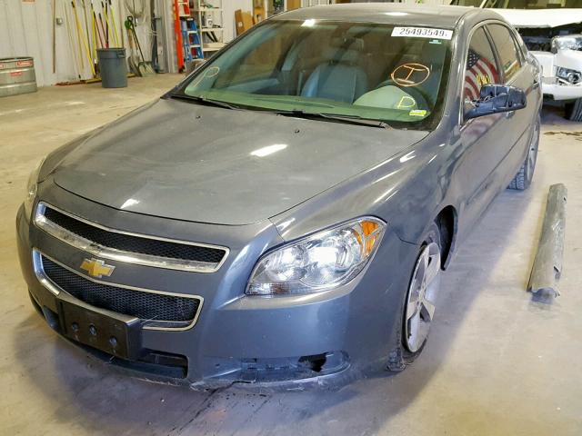 1G1ZG57B29F167518 - 2009 CHEVROLET MALIBU LS GRAY photo 2