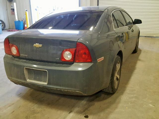 1G1ZG57B29F167518 - 2009 CHEVROLET MALIBU LS GRAY photo 4