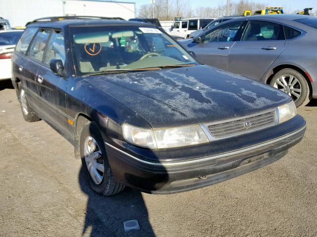 4S3BJ6329N7907544 - 1992 SUBARU LEGACY L A BLACK photo 1