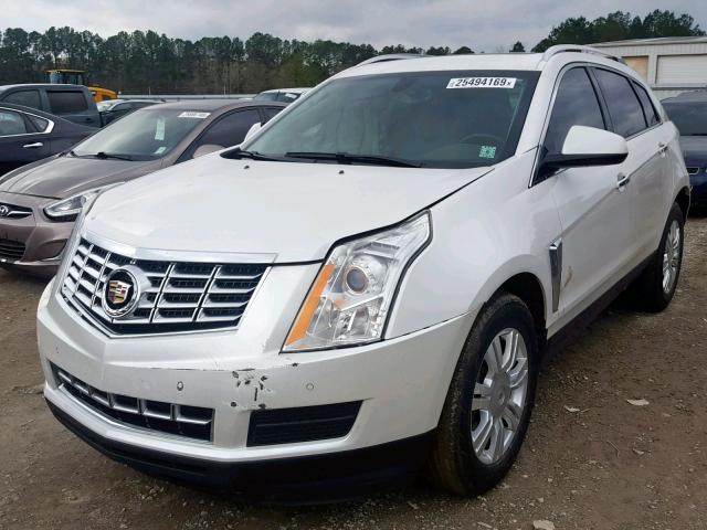 3GYFNCE35DS628225 - 2013 CADILLAC SRX LUXURY WHITE photo 2