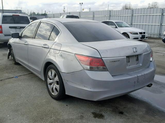 JHMCP26738C059609 - 2008 HONDA ACCORD EX SILVER photo 3