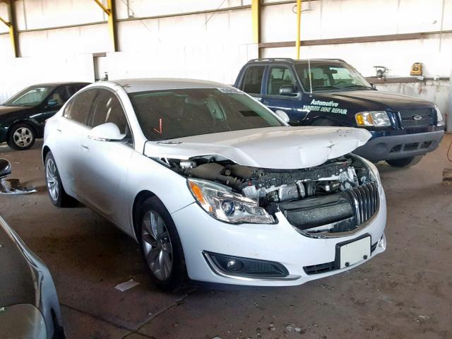 2G4GK5EX7G9156317 - 2016 BUICK REGAL WHITE photo 1