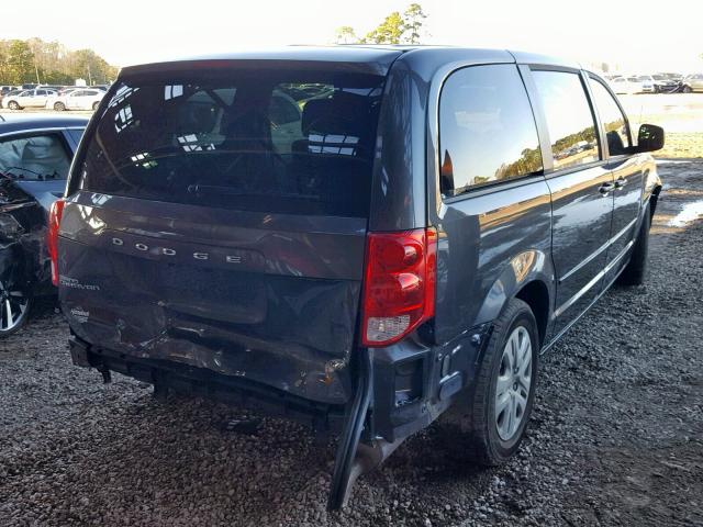 2C4RDGBG3HR678788 - 2017 DODGE GRAND CARA GRAY photo 4