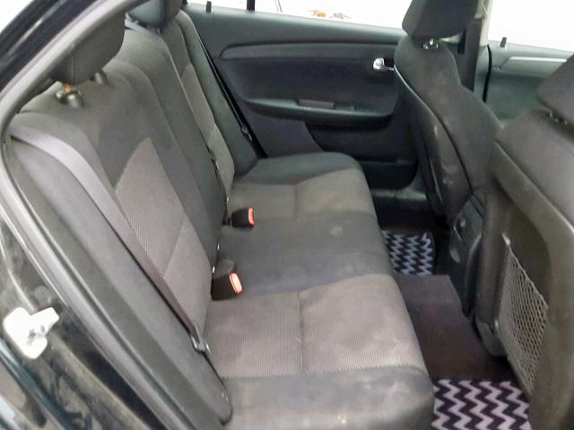 1G1ZC5EB8AF277749 - 2010 CHEVROLET MALIBU 1LT BLACK photo 6