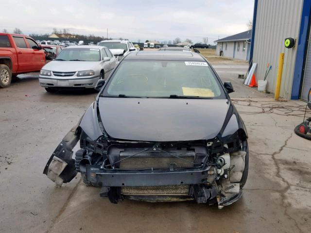 1G1ZC5EB8AF277749 - 2010 CHEVROLET MALIBU 1LT BLACK photo 9