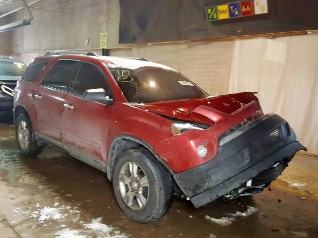 1GKKRNED5CJ200687 - 2012 GMC ACADIA SLE RED photo 1