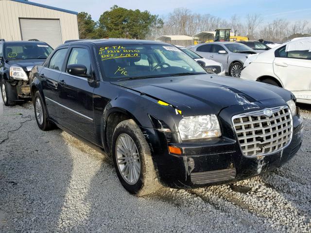 2C3KA43DX9H565428 - 2009 CHRYSLER 300 LX BLACK photo 1