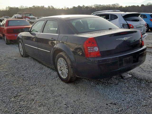 2C3KA43DX9H565428 - 2009 CHRYSLER 300 LX BLACK photo 3