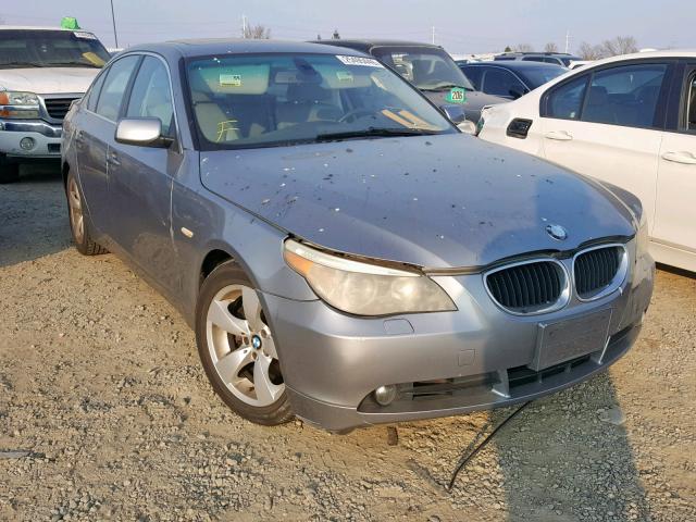 WBANA53515B862949 - 2005 BMW 525 I SILVER photo 1