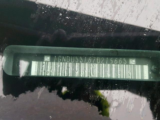 1GNDU33167D215663 - 2007 CHEVROLET UPLANDER L Boz foto 10