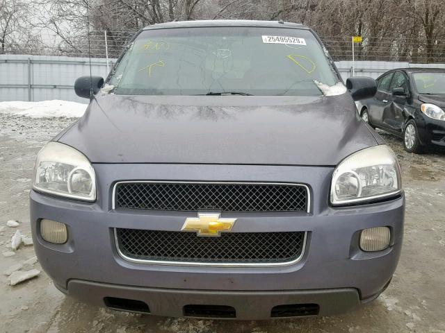 1GNDU33167D215663 - 2007 CHEVROLET UPLANDER L Boz foto 9