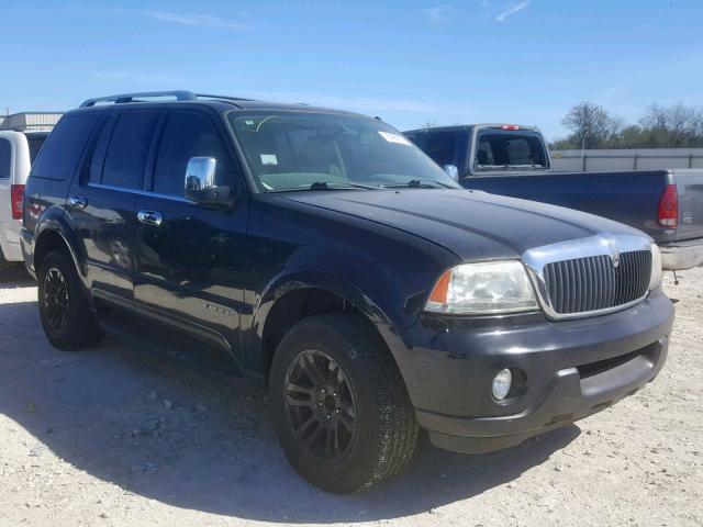5LMEU78H33ZJ49816 - 2003 LINCOLN AVIATOR 黑色 照片 1