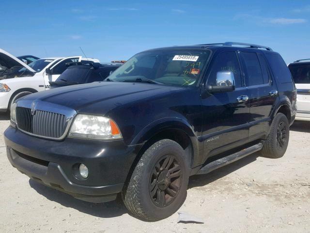 5LMEU78H33ZJ49816 - 2003 LINCOLN AVIATOR 黑色 照片 2
