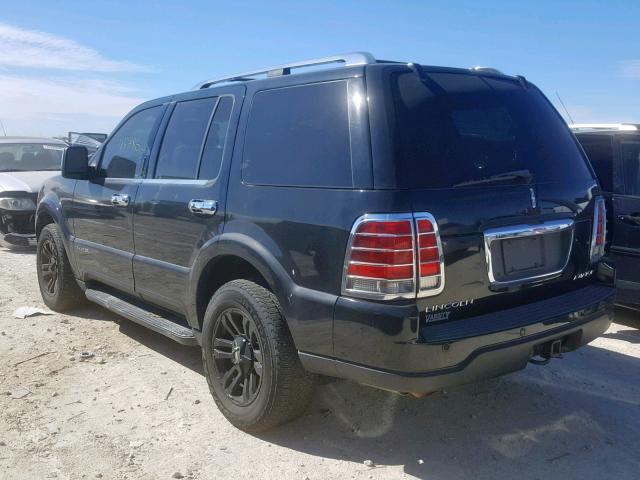 5LMEU78H33ZJ49816 - 2003 LINCOLN AVIATOR 黑色 照片 3