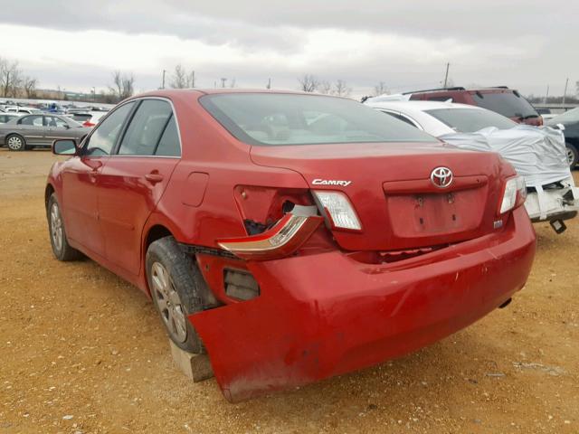 4T1BB46K68U041235 - 2008 TOYOTA CAMRY HYBR RED photo 3