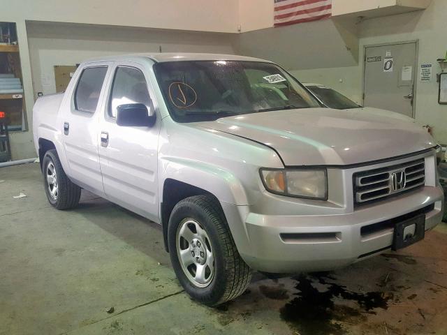 2HJYK16236H565385 - 2006 HONDA RIDGELINE SILVER photo 1