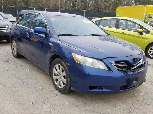 4T1BB46K79U064959 - 2009 TOYOTA CAMRY HYBR BLUE photo 1