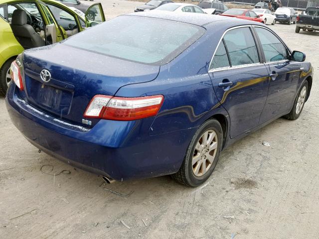 4T1BB46K79U064959 - 2009 TOYOTA CAMRY HYBR BLUE photo 4