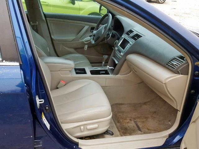 4T1BB46K79U064959 - 2009 TOYOTA CAMRY HYBR BLUE photo 5