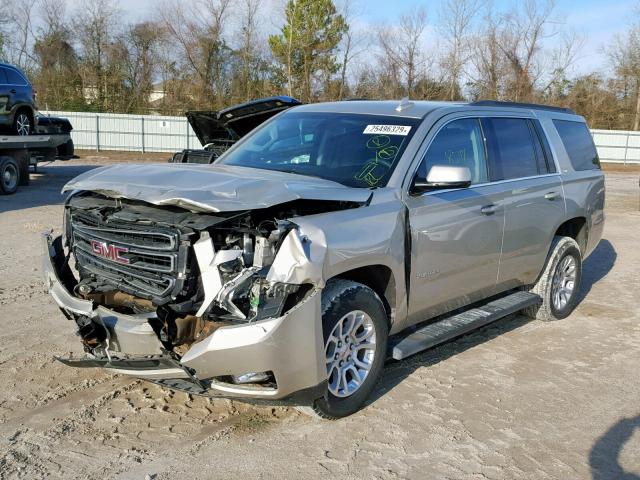 1GKS2AKC5HR307983 - 2017 GMC YUKON SLE TAN photo 2